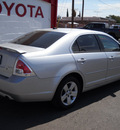 ford fusion 2009 silver sedan se gasoline 6 cylinders front wheel drive automatic 79925