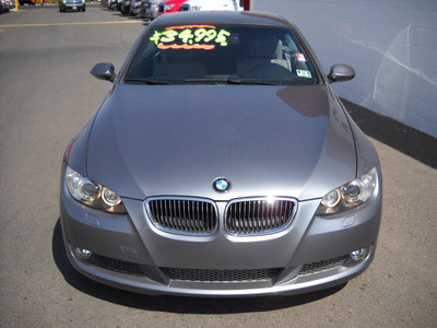 bmw 335i 2007 gray 335i gasoline 6 cylinders rear wheel drive automatic 79925