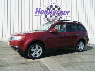 subaru forester 2010 red suv 2 5x premium gasoline 4 cylinders all whee drive automatic 80905