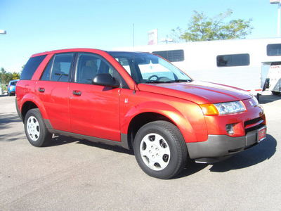saturn vue 2003 orange suv gasoline 4 cylinders dohc all whee drive automatic 80504