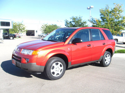 saturn vue 2003 orange suv gasoline 4 cylinders dohc all whee drive automatic 80504