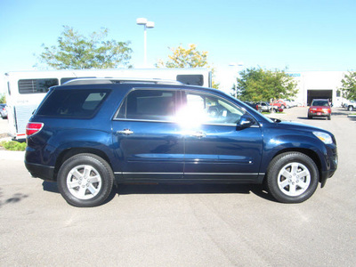 saturn outlook 2007 dk  blue suv xr gasoline 6 cylinders all whee drive automatic 80504