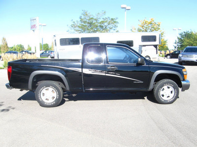 chevrolet colorado 2005 super black ls gasoline 5 cylinders 4 wheel drive 5 speed manual 80504