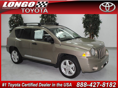 jeep compass 2007 beige suv limited gasoline 4 cylinders 4 wheel drive automatic 91731