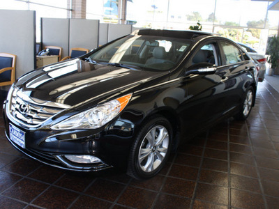 hyundai sonata 2012 black sedan limited gasoline 4 cylinders front wheel drive automatic 94010