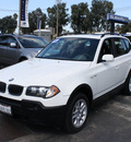 bmw x3 2004 white suv 2 5i gasoline 6 cylinders all whee drive automatic 94063