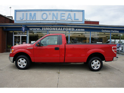 ford f 150 2009 dk  red xlt gasoline 8 cylinders 2 wheel drive automatic 47172
