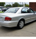 hyundai sonata 2003 silver sedan gasoline 6 cylinders front wheel drive automatic 47172