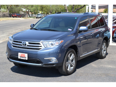 toyota highlander 2011 gray suv limited gasoline 6 cylinders front wheel drive automatic 76903
