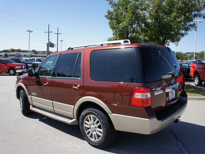 ford expedition 2008 orange suv eddie bauer gasoline 8 cylinders 2 wheel drive automatic 76205
