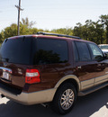 ford expedition 2008 orange suv eddie bauer gasoline 8 cylinders 2 wheel drive automatic 76205