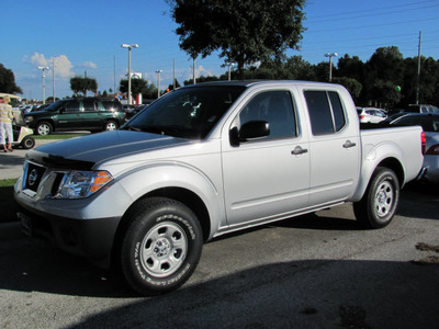 nissan frontier 2012 silver s gasoline 6 cylinders 2 wheel drive automatic 33884