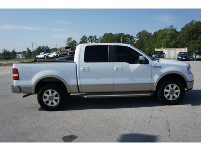 ford f 150 2007 white king ranch flex fuel 8 cylinders 4 wheel drive automatic 77388