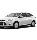 ford focus 2012 white sedan sel gasoline 4 cylinders front wheel drive 6 speed automatic 77388