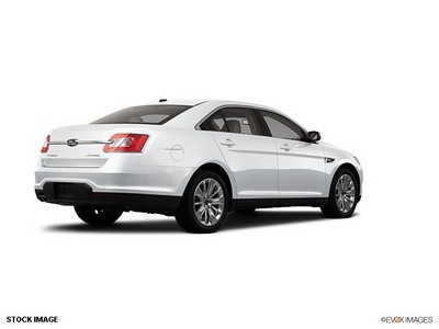 ford taurus 2012 white sedan limited gasoline 6 cylinders front wheel drive 6 speed automatic 77388