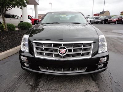 cadillac sts 2008 black sedan v6 gasoline 6 cylinders rear wheel drive automatic 45036