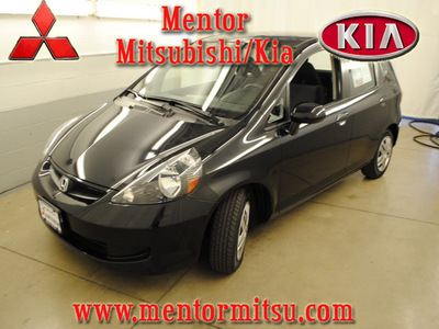 honda fit 2008 black hatchback fit gasoline 4 cylinders front wheel drive automatic 44060