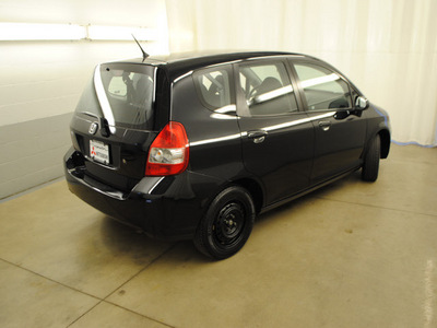 honda fit 2008 black hatchback fit gasoline 4 cylinders front wheel drive automatic 44060