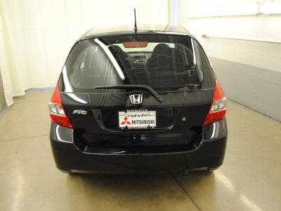 honda fit 2008 black hatchback fit gasoline 4 cylinders front wheel drive automatic 44060