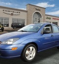 ford focus 2003 blue sedan se gasoline 4 cylinders front wheel drive automatic 60915