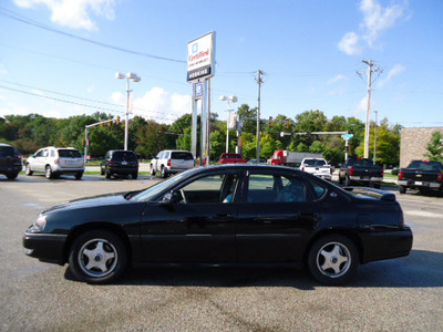 chevrolet impala 2001 black sedan ls gasoline 6 cylinders front wheel drive automatic 60007