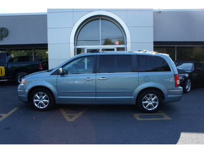 chrysler town and country 2008 lt  blue van limited gasoline 6 cylinders front wheel drive automatic with overdrive 08844