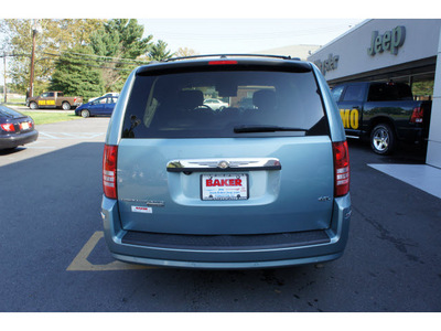 chrysler town and country 2008 lt  blue van limited gasoline 6 cylinders front wheel drive automatic with overdrive 08844