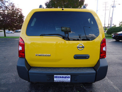 nissan xterra 2007 yellow suv off road gasoline 6 cylinders 4 wheel drive automatic with overdrive 60007