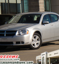 dodge avenger 2010 silver sedan gasoline 4 cylinders front wheel drive automatic 62034