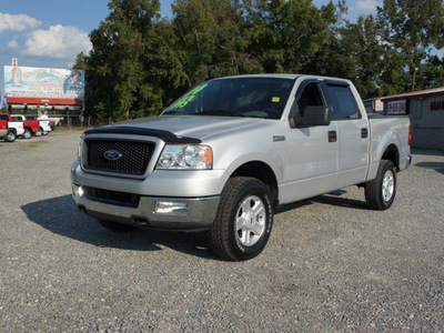 ford f 150 2004 gray xlt gasoline 8 cylinders 4 wheel drive automatic 27569