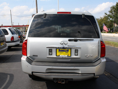 infiniti qx56 2004 silver suv gasoline 8 cylinders 4 wheel drive automatic 07730