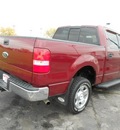 ford f 150 2004 dark red gasoline 8 cylinders 4 wheel drive 4 speed automatic 43228