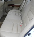 honda accord 2009 white sedan ex l v6 gasoline 6 cylinders front wheel drive automatic 43228