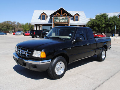ford ranger 2001 black xlt 6 cylinders rear wheel drive automatic with overdrive 76087