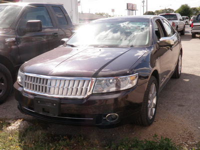 lincoln mkz 2007 dk  red sedan gasoline 6 cylinders front wheel drive automatic 61832