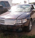 lincoln mkz 2007 dk  red sedan gasoline 6 cylinders front wheel drive automatic 61832