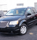 chrysler town country 2010 black van gasoline 6 cylinders front wheel drive automatic 61832