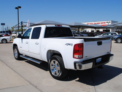 gmc sierra 1500 2011 white slt flex fuel 8 cylinders 4 wheel drive automatic 76087