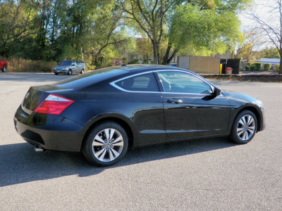 honda accord 2010 black coupe ex l navi gasoline 4 cylinders front wheel drive automatic 55318