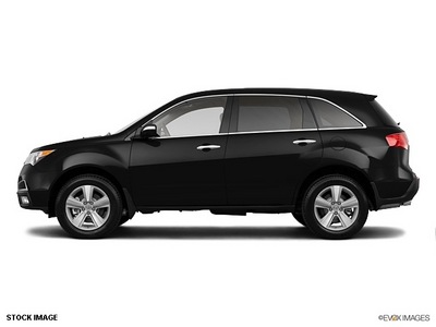 acura mdx 2011 black suv w tech gasoline 6 cylinders all whee drive shiftable automatic 55420