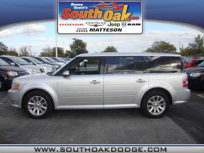 ford flex 2010 silver suv sel gasoline 6 cylinders front wheel drive automatic 60443