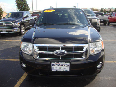ford escape 2008 black suv xlt gasoline 6 cylinders front wheel drive automatic 60443