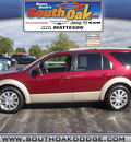 ford taurus x 2008 dk  red suv eddie bauer gasoline 6 cylinders all whee drive automatic 60443