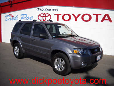 ford escape 2007 gray suv limited gasoline 6 cylinders front wheel drive automatic 79925
