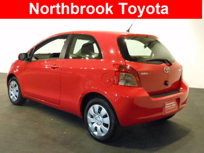 toyota yaris 2008 red hatchback gasoline 4 cylinders front wheel drive automatic 60062