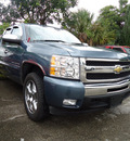 chevrolet silverado 1500 2009 blue pickup truck lt gasoline 8 cylinders 2 wheel drive automatic 33177