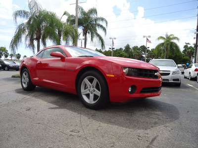 chevrolet camaro 2010 red coupe lt gasoline 6 cylinders rear wheel drive automatic 33177