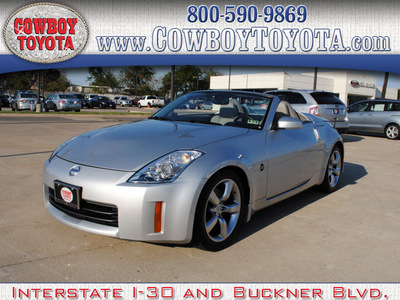 nissan 350z 2008 silver grand touring w navigation gasoline 6 cylinders rear wheel drive automatic 75228
