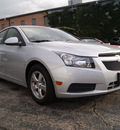 chevrolet cruze 2011 silver sedan lt gasoline 4 cylinders front wheel drive automatic 60115