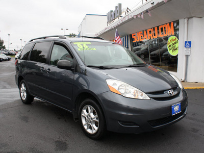 toyota sienna 2006 nautical blue van le 7 passenger gasoline 6 cylinders all whee drive automatic 07701